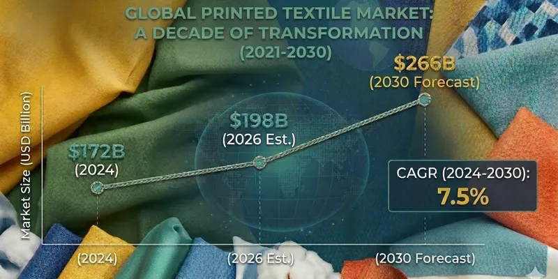 Printed Textile Market 2026: 15 Key Statistics, Growth Trends, and $266B Industry Forecast 